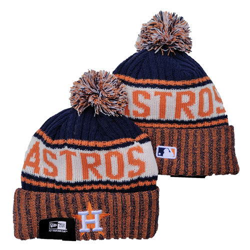 Astros Team Logo Pom Knit Hat YD