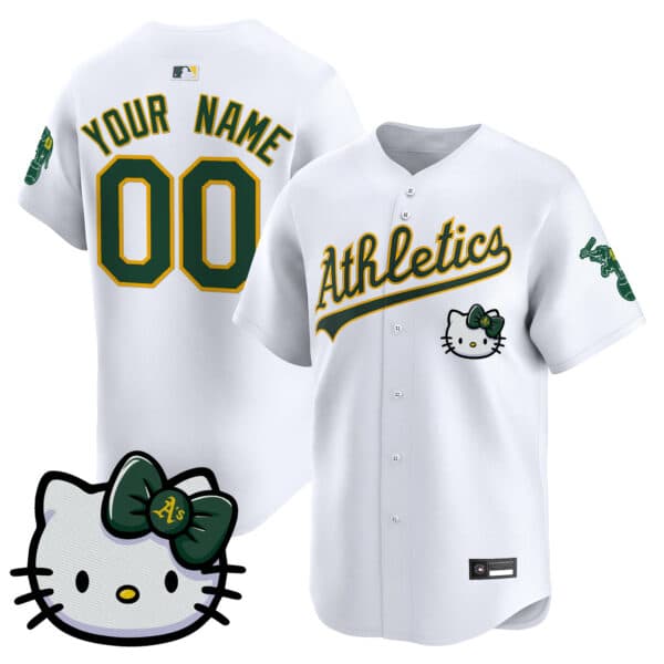 Athletics Hello Kitty Vapor Premier Limited Custom Jersey –   All Stitched