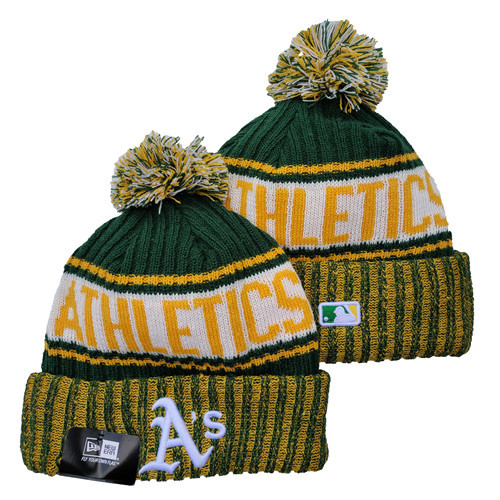 Athletics Team Logo Pom Knit Hat YD