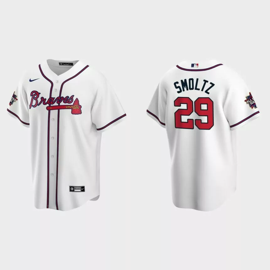 Atlanta Braves #29 John Smoltz 2021 MLB All-Star Game Replica Jersey – White