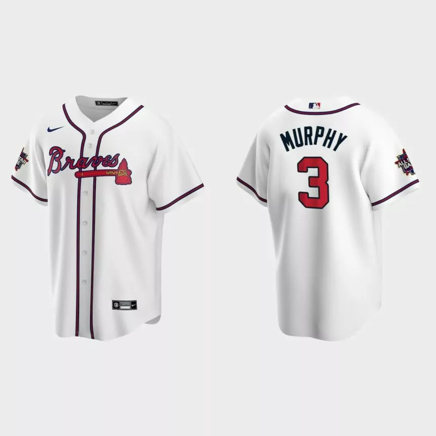 Atlanta Braves #3 Dale Murphy 2021 MLB All-Star Game Replica Jersey – White