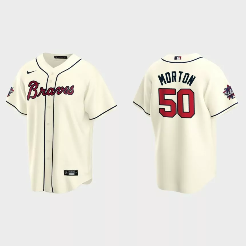 Atlanta Braves #50 Charlie Morton 2021 MLB All-Star Game Replica Jersey – Cream
