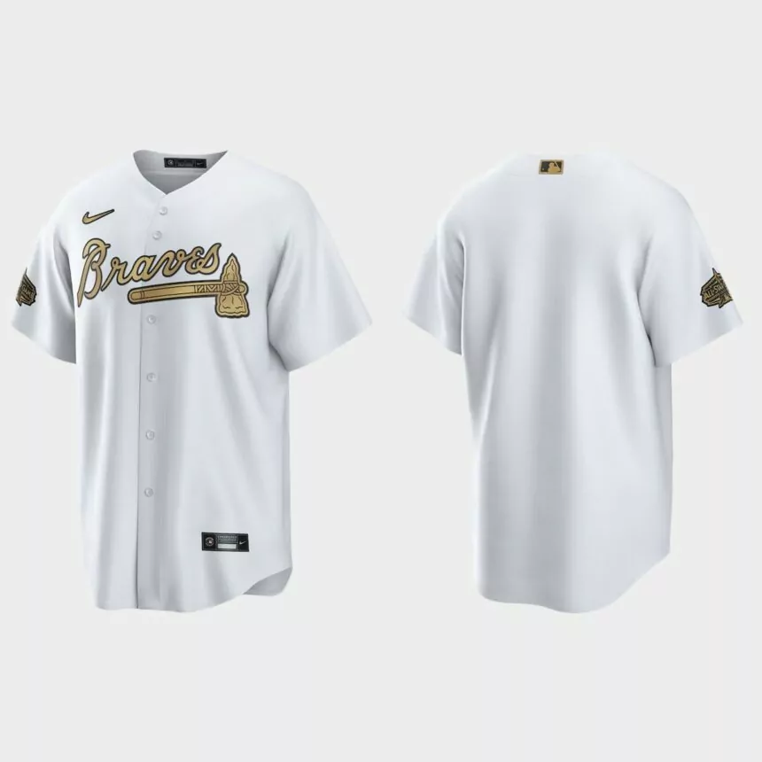 Atlanta Braves 2022 MLB All-Star Game Replica Jersey – White