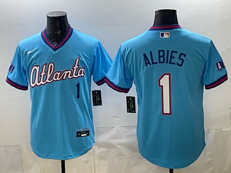 Atlanta Braves 2026 City Connect Vapor  Premier Limited Jersey - All Stitched Ozzie Albies 1