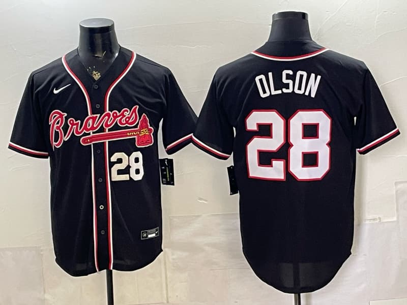 Atlanta Braves 2026 City Connect Vapor Premier  Limited Jersey - All Stitched Matt Olson 28
