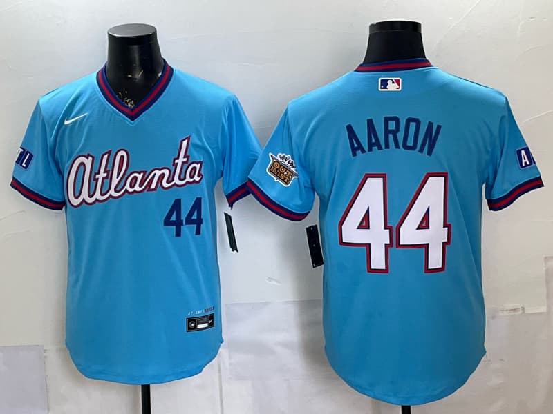 Atlanta Braves 2026 City Connect Vapor Premier Limited Jersey - All  Stitched Hank Aaron 44