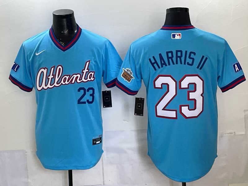 Atlanta Braves 2026 City Connect Vapor Premier Limited Jersey - All Stitched   Michael Harris II  23