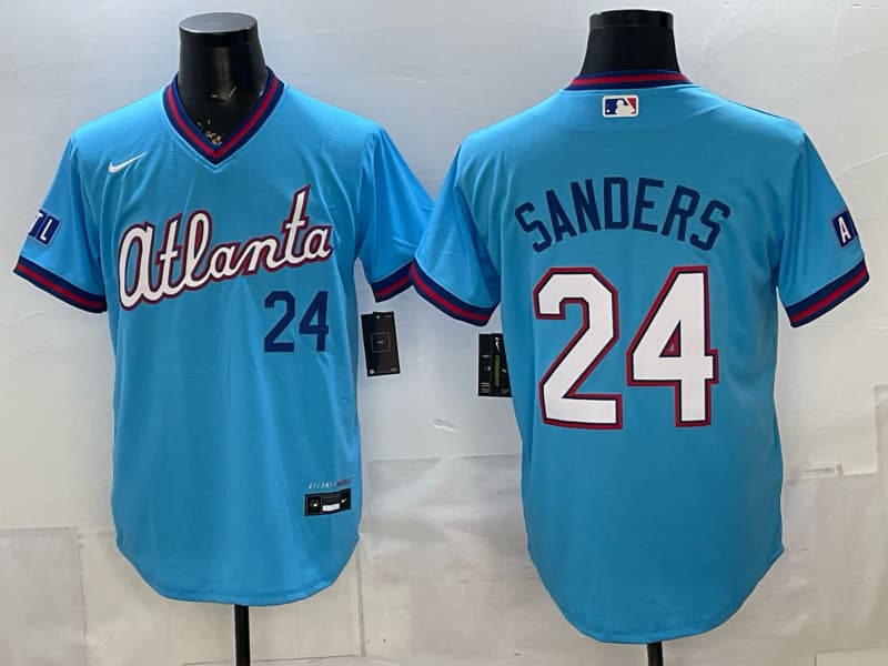 Atlanta Braves 2026 City Connect Vapor Premier Limited Jersey - All Stitched  24 SANDERS