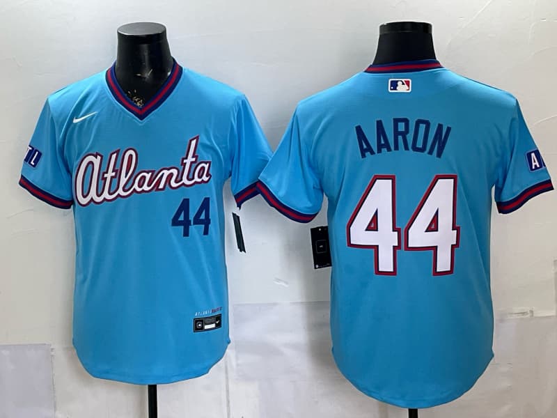 Atlanta Braves 2026 City Connect Vapor Premier Limited Jersey - All Stitched  Hank Aaron 44