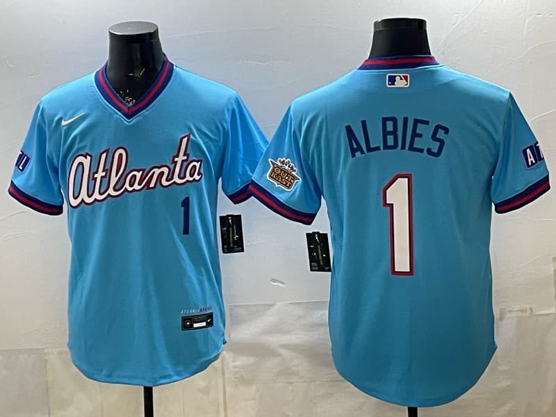 Atlanta Braves 2026 City Connect Vapor Premier Limited Jersey - All Stitched  Ozzie Albies 1