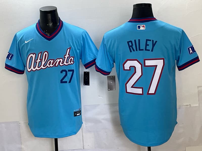 Atlanta Braves 2026 City Connect Vapor Premier Limited Jersey - All Stitched Austin Riley 27