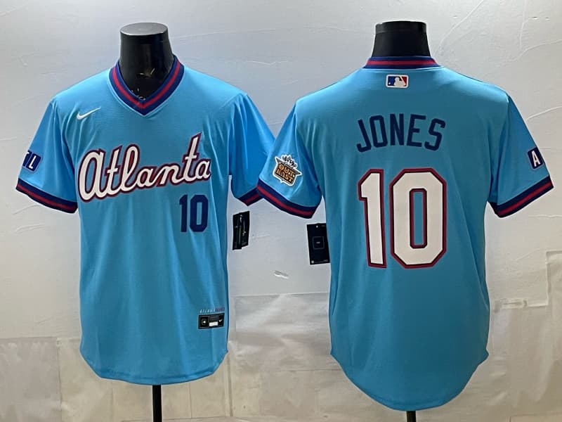 Atlanta Braves 2026 City Connect Vapor Premier Limited Jersey - All Stitched Chipper Jones 10