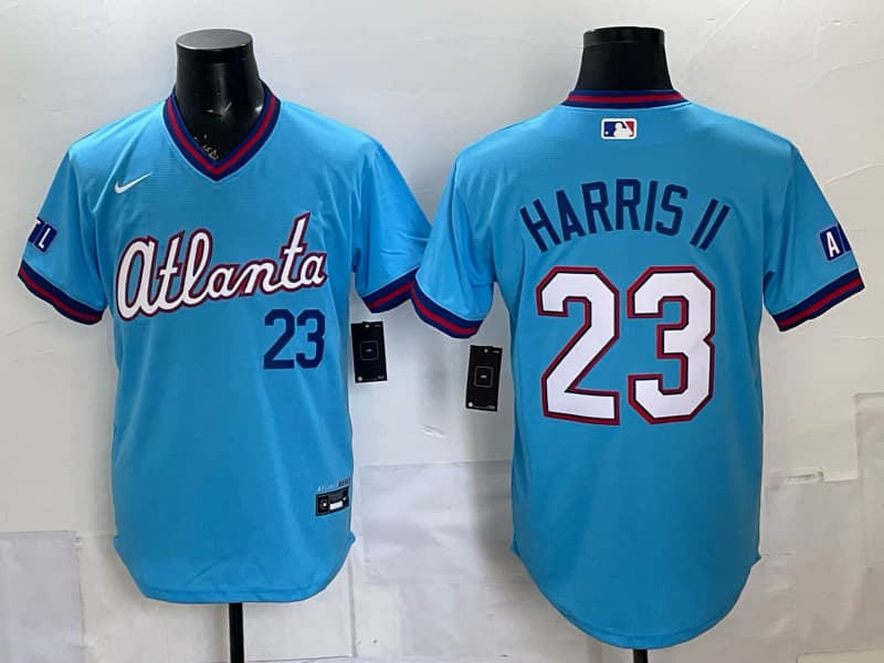 Atlanta Braves 2026 City Connect Vapor Premier Limited Jersey - All Stitched Michael Harris II  23