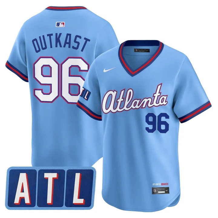 Atlanta Braves 2026 City Connect Vapor Premier Limited Jersey - All Stitched OutKast 96