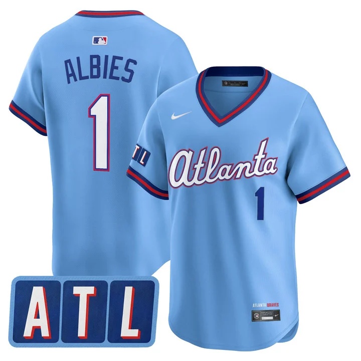 Atlanta Braves 2026 City Connect Vapor Premier Limited Jersey - All Stitched Ozzie Albies 1