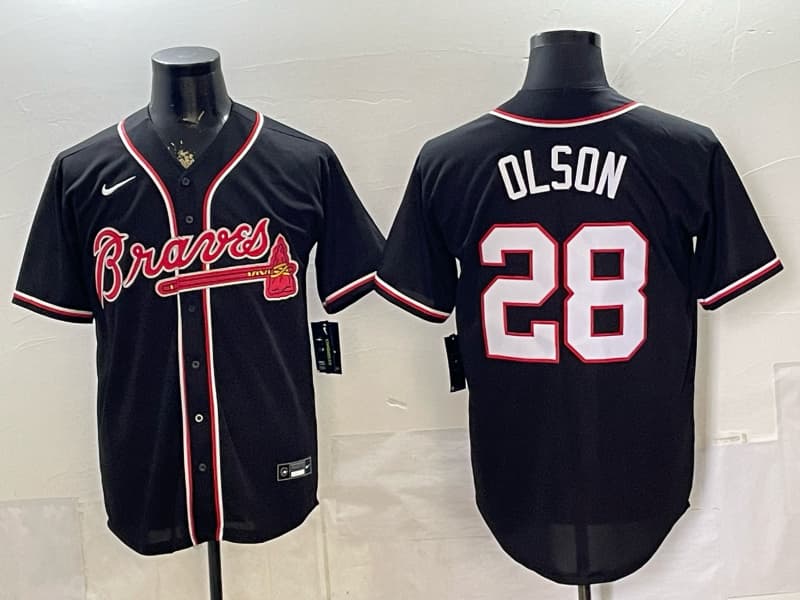 Atlanta Braves 2026 Vapor Premier Limited Jersey - All Stitched Matt Olson 28