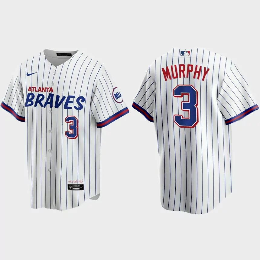 Atlanta Braves Dale Murphy 2021 City Connect Replica Jersey – White