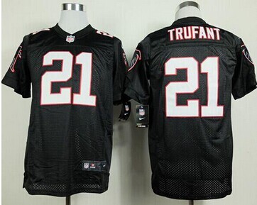 Atlanta Falcons #21 Desmond Trufant Black Alternate NFL Elite Jersey