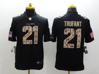 Atlanta Falcons #21 Desmond Trufant Nike Black Salute To Service Jersey