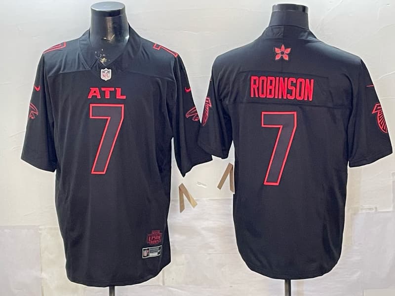 Atlanta Falcons #7 Bijan Robinson  o   Jersey