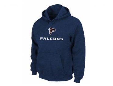 Atlanta Falcons Authentic Logo Pullover Hoodie D.Blue