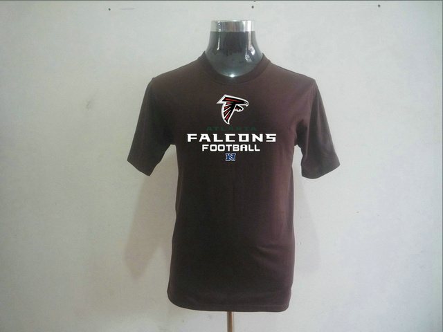 Atlanta Falcons Big & Tall Critical Victory T-Shirt Brown
