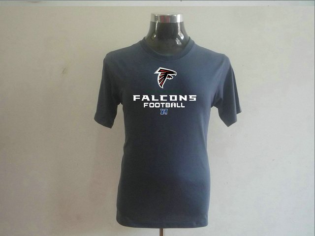 Atlanta Falcons Big & Tall Critical Victory T-Shirt Grey