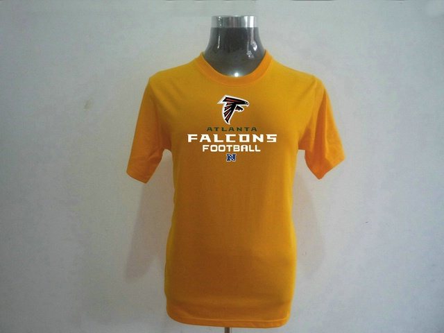 Atlanta Falcons Big & Tall Critical Victory T-Shirt Yellow