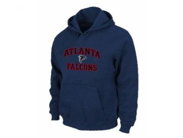 Atlanta Falcons Heart & Soul Pullover Hoodie D.Blue