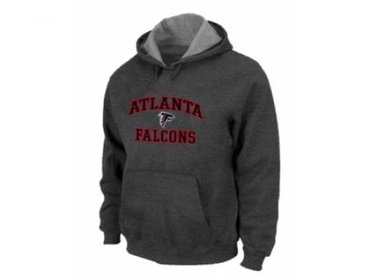 Atlanta Falcons Heart & Soul Pullover Hoodie D.Grey