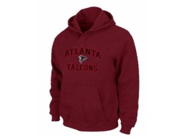 Atlanta Falcons Heart & Soul Pullover Hoodie Red