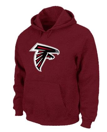 Atlanta Falcons Logo Pullover Hoodie RED