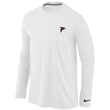 Atlanta Falcons Sideline Legend Authentic Long Sleeve T-Shirt White