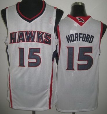 Atlanta Hawks 15 Al Horford White Revolution 30 NBA Jerseys