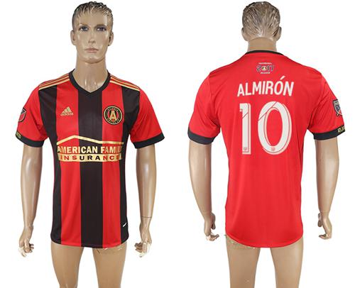 Atlanta United FC #10 Almiron Home Soccer Club Jersey