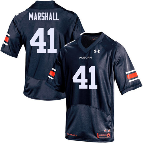 Auburn Tigers Navy Aidan Marshall College Football Jersey