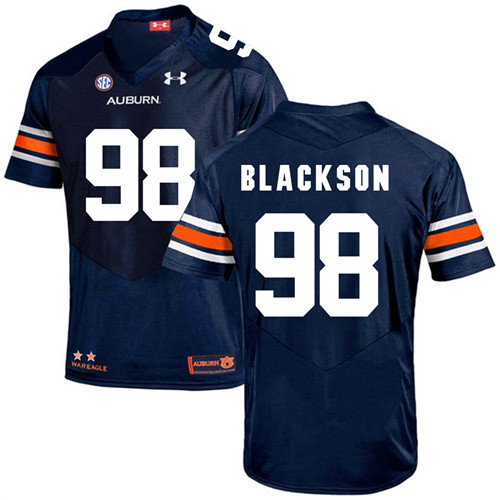 Auburn Tigers Navy Angelo Blackson Football Player Performance Jersey