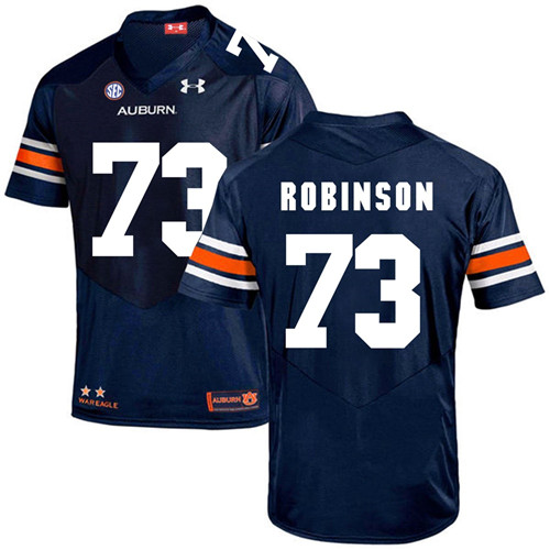 Auburn Tigers Navy Greg Robinson Football Player Performance Jersey