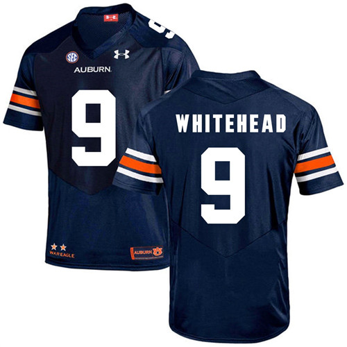 Auburn Tigers Navy Jermaine Whitehead Football Player Performance Jersey