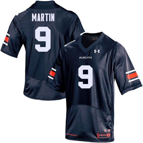 Auburn Tigers Navy Kam Martin College Football Jersey