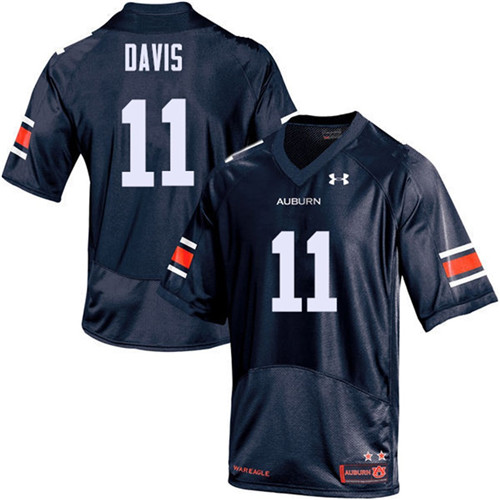 Auburn Tigers Navy Kyle Davis College Football Jersey