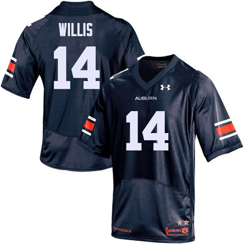 Auburn Tigers Navy Malik Willis College Football Jersey