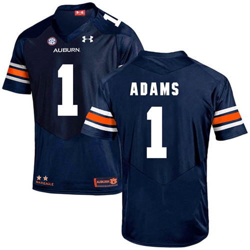 Auburn Tigers Navy Montravius Adams Football Player Performance Jersey