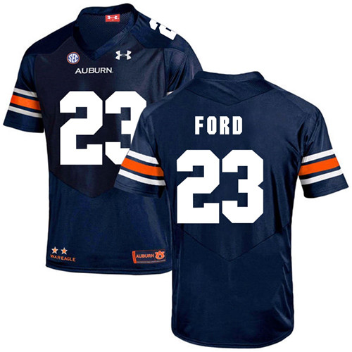Auburn Tigers Navy Rudy Ford Football Player Performance Jersey