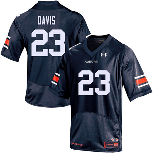 Auburn Tigers Navy Ryan Davis College Football Jersey