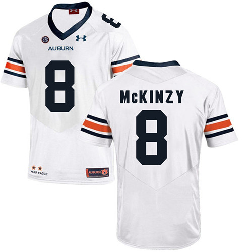 Auburn Tigers White Cassanova McKinzy Football Player Performance Jersey