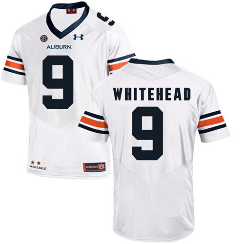 Auburn Tigers White Jermaine Whitehead Football Player Performance Jersey