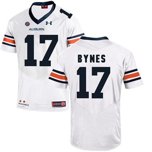 Auburn Tigers White Josh Bynes Football Player Performance Jersey