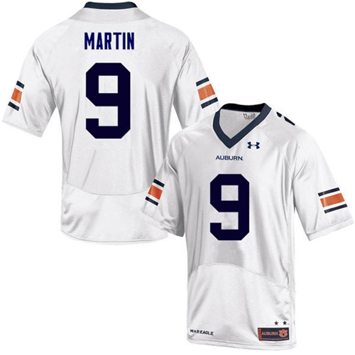 Auburn Tigers White Kam Martin College Football Jersey
