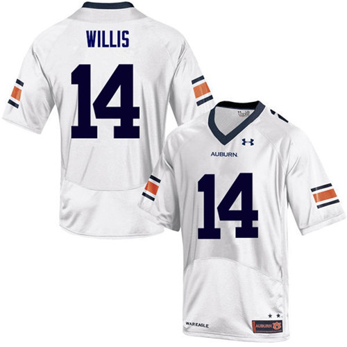 Auburn Tigers White Malik Willis College Football Jersey